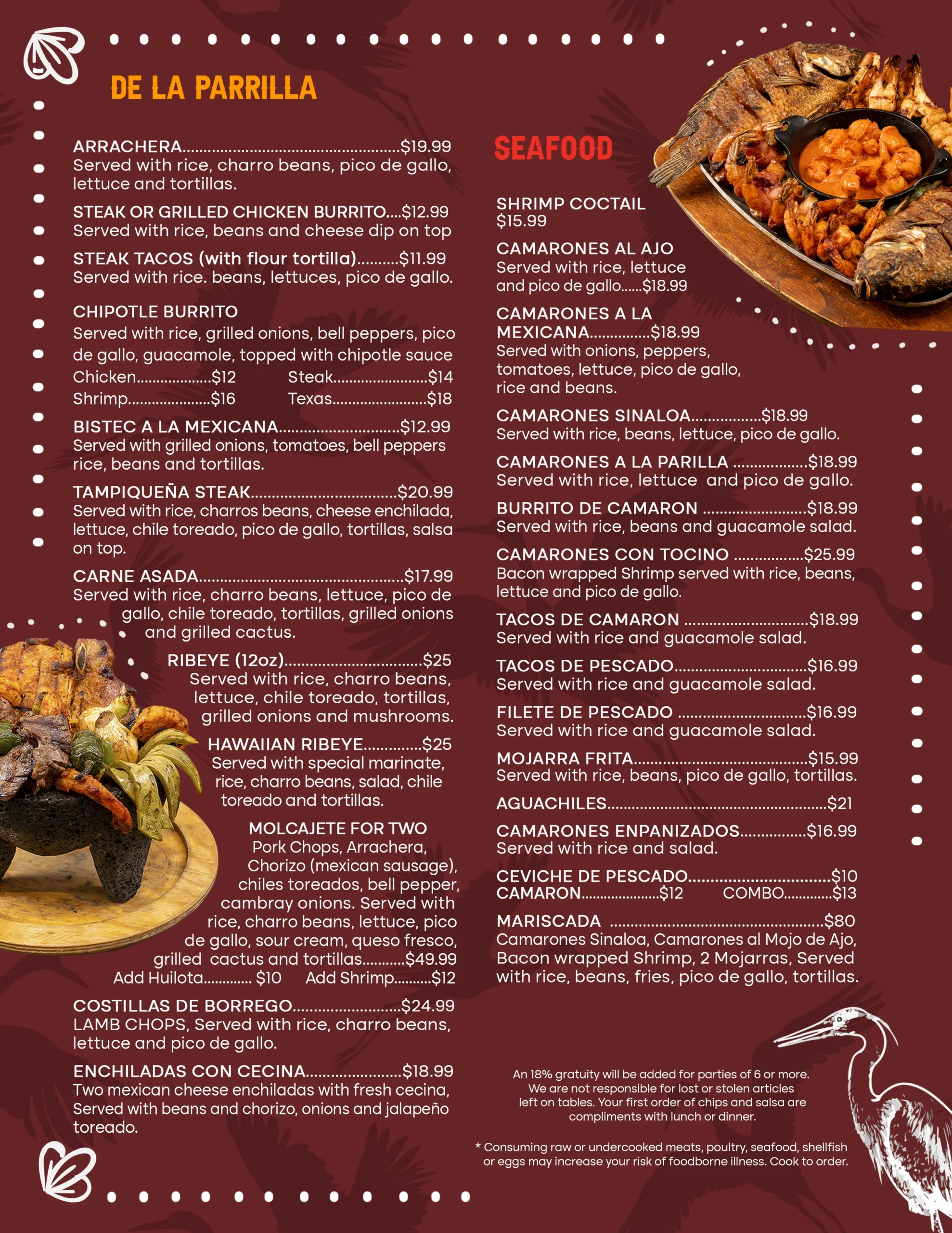 3 PARRILLA